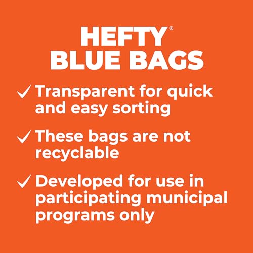 Hefty Clear Trash Bags 30 Gallon 36 Count P95902
