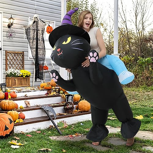 Inflatable Alien Halloween Costume for Adults Kids Couple V2576