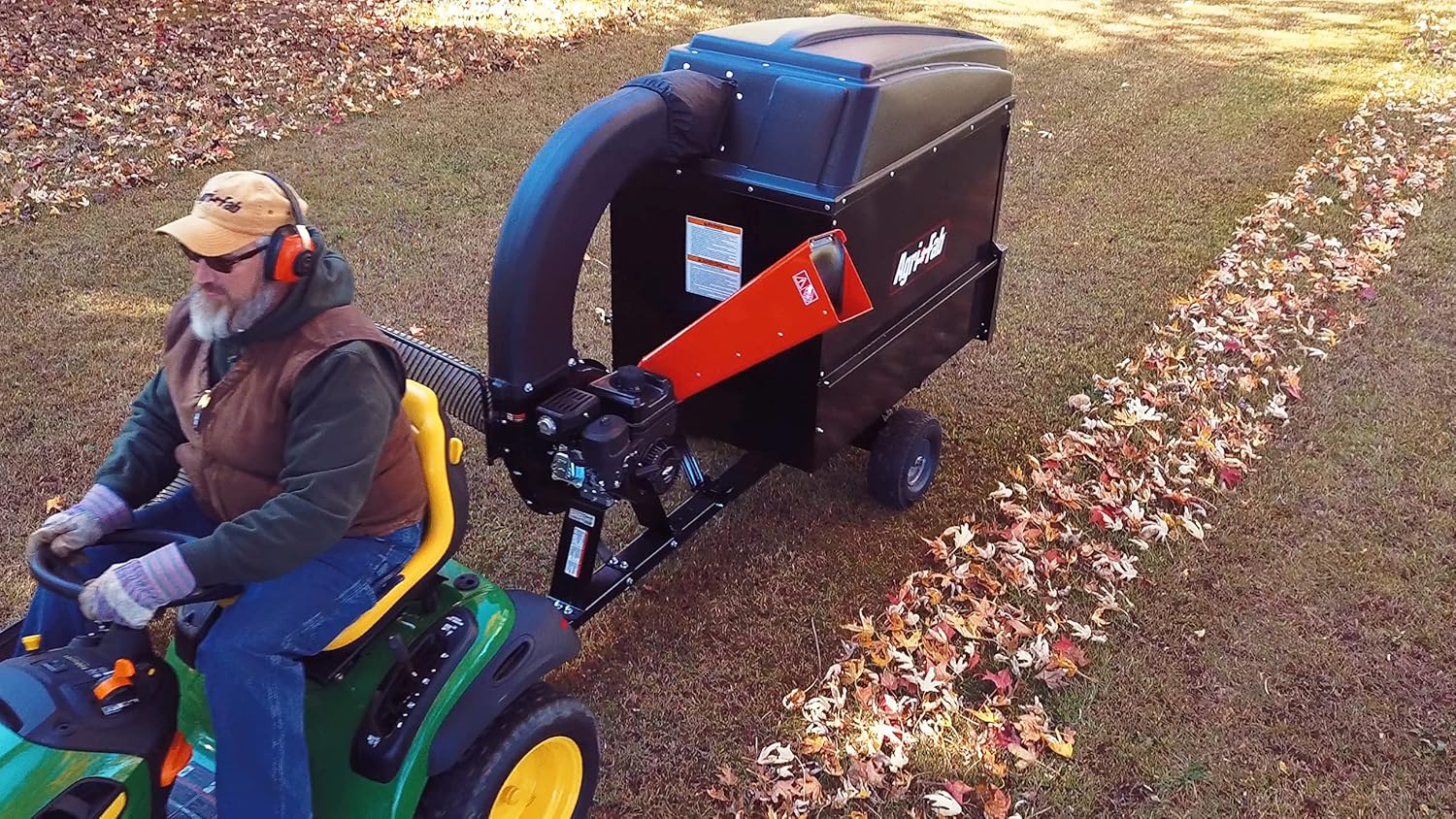 Agri-Fab Lawn Vacuum Chipper, Black M488011