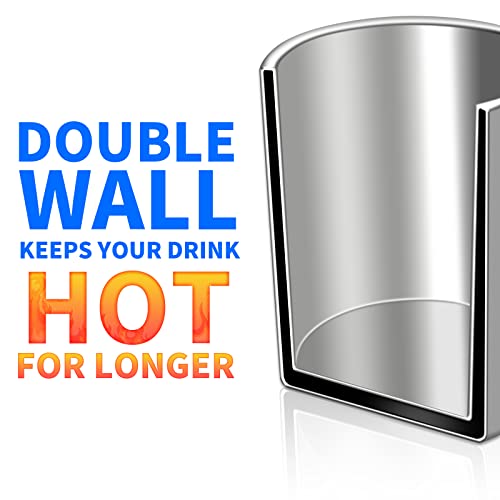 Insulated Stainless Steel Travel Coffee Mug 400ml J807