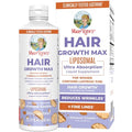 MaryRuth's Women's Hair Growth MAX Liposomal | With Lustriva® + Biotin 10000mcg + Pumpkin Seed Oil| Thicker Hair | Hair Care | Wrinkles, Fine Lines, Skin Care | Ages 18+ | 15.22 Fl Oz
