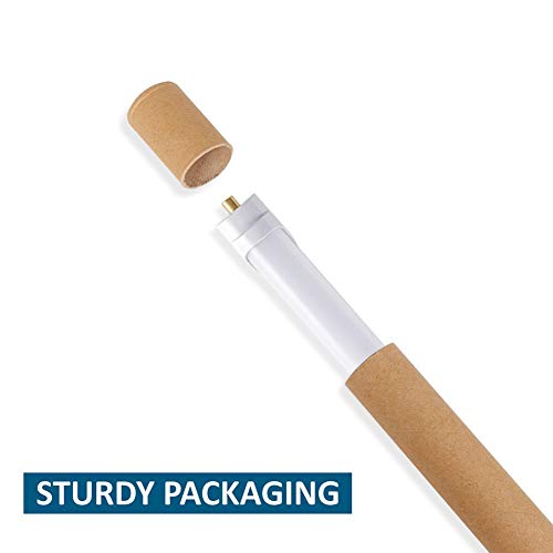 Single Pin T8 96" 8ft LED Tube 45W 5000K 4500LM Frosted 25-Pack K358