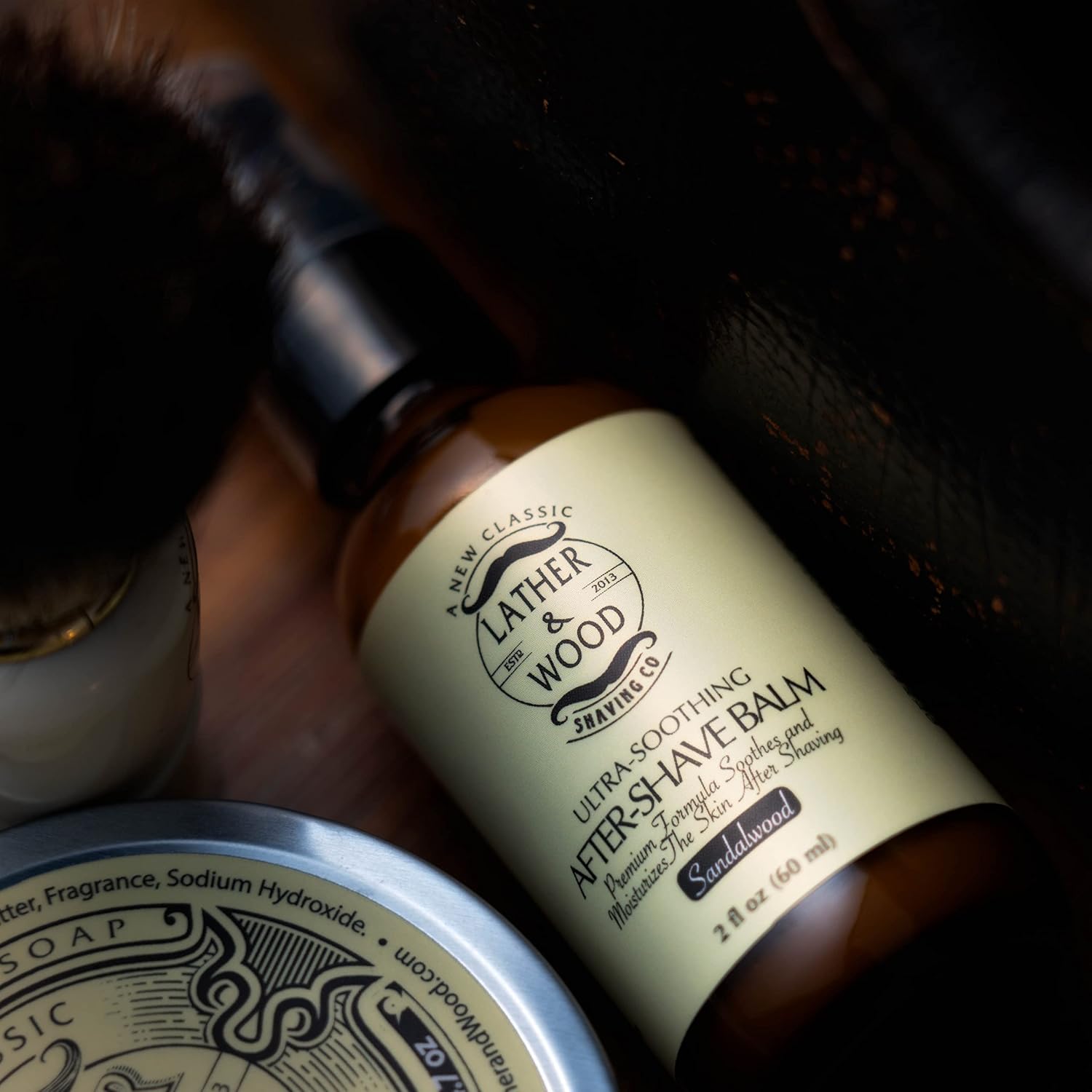 Sandalwood After-Shave Balm, Soothes and Moisturizes Skin J9958