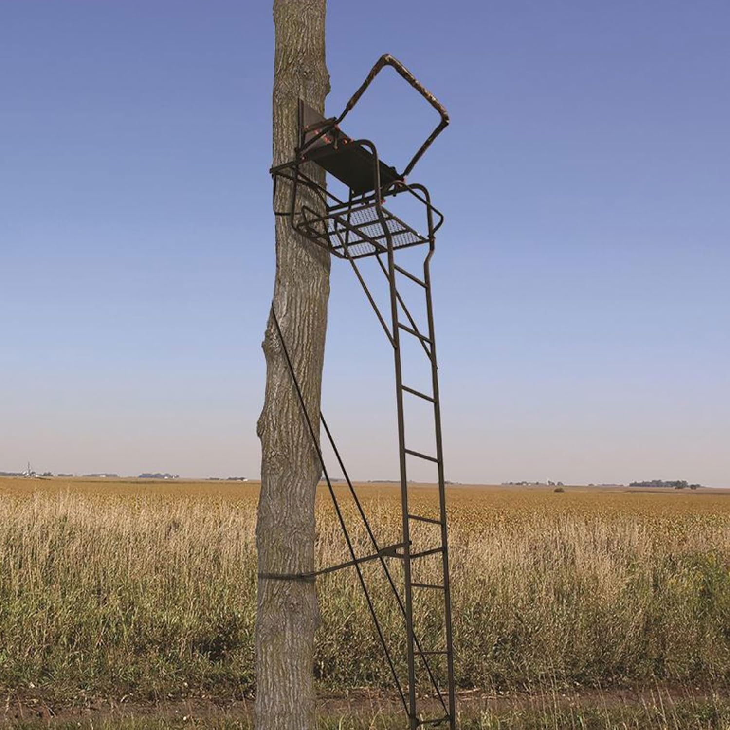 Big Game Hunter HD 18.5 ft 1-Person Deer Hunting Tree Stand with Fall Arrest System, Camouflage 2-Pack B76521