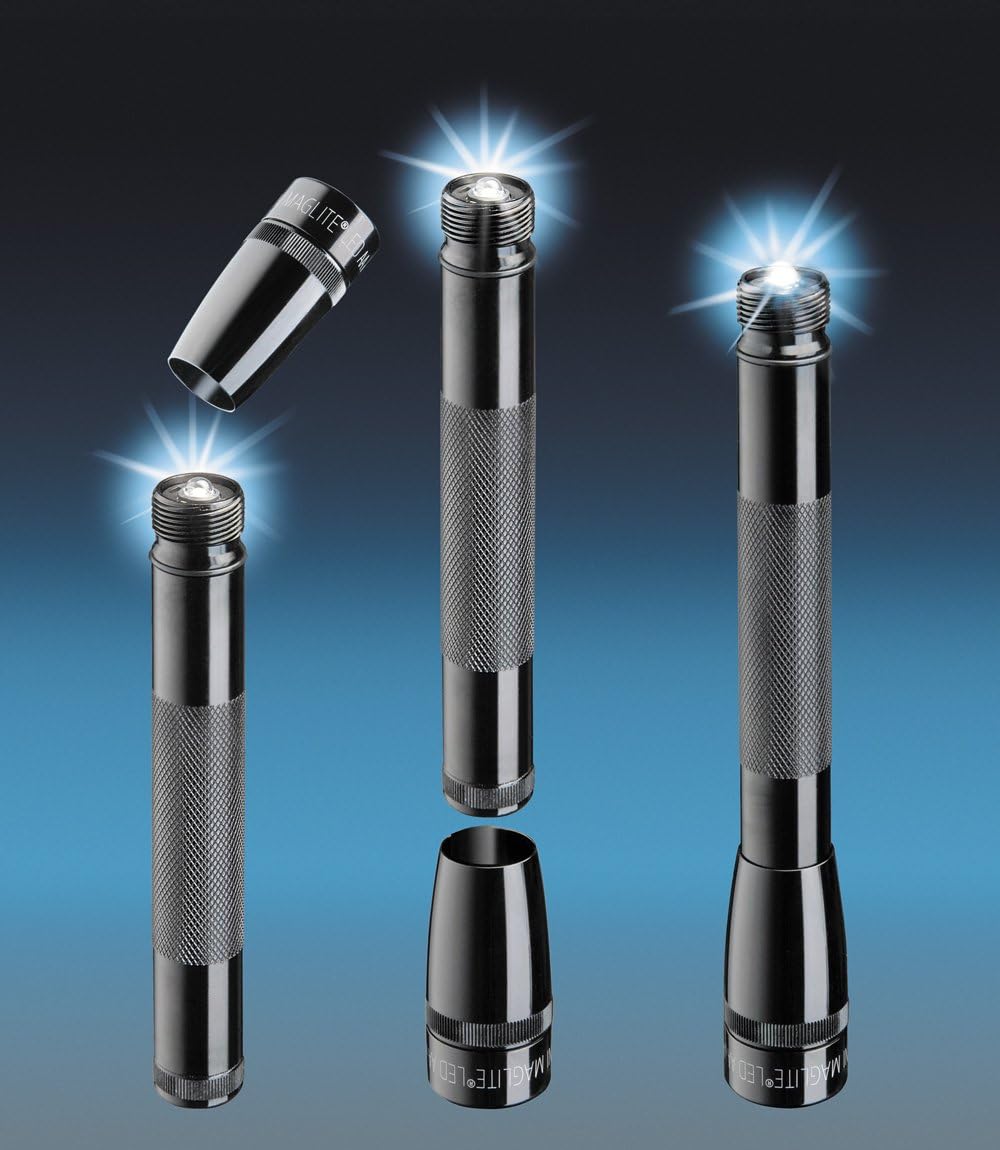 Maglite Mini Mag AA Pro LED Flashlight 332 Lumens Silver G6386