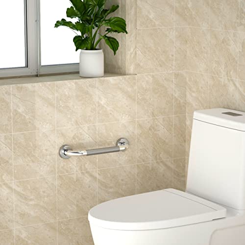 YuanDe 12 Inch Anti Slip Shower Grab Bar, Stainless Steel Chrome Finish A63151