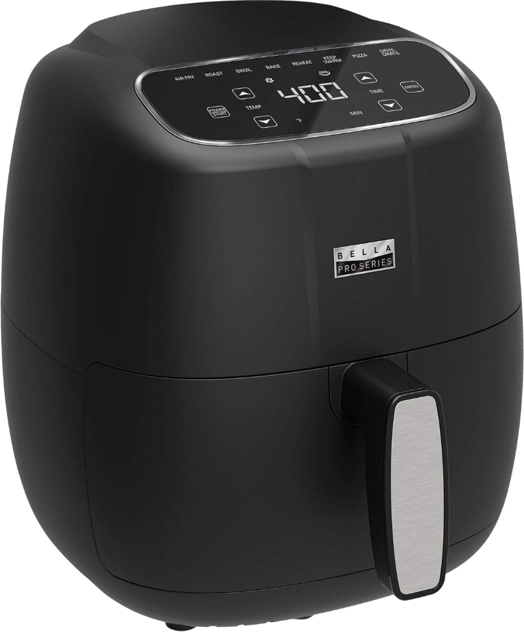 Bella Pro Series 4-qt. Touchscreen Air Fryer Black Matte