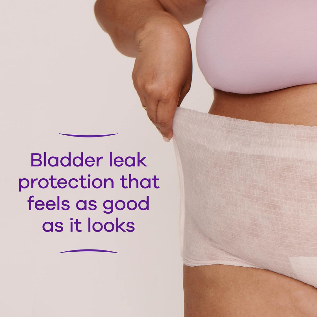Always Discreet Maximum Incontinence & Postpartum Underwear for Women, Large, 28 Count L77626