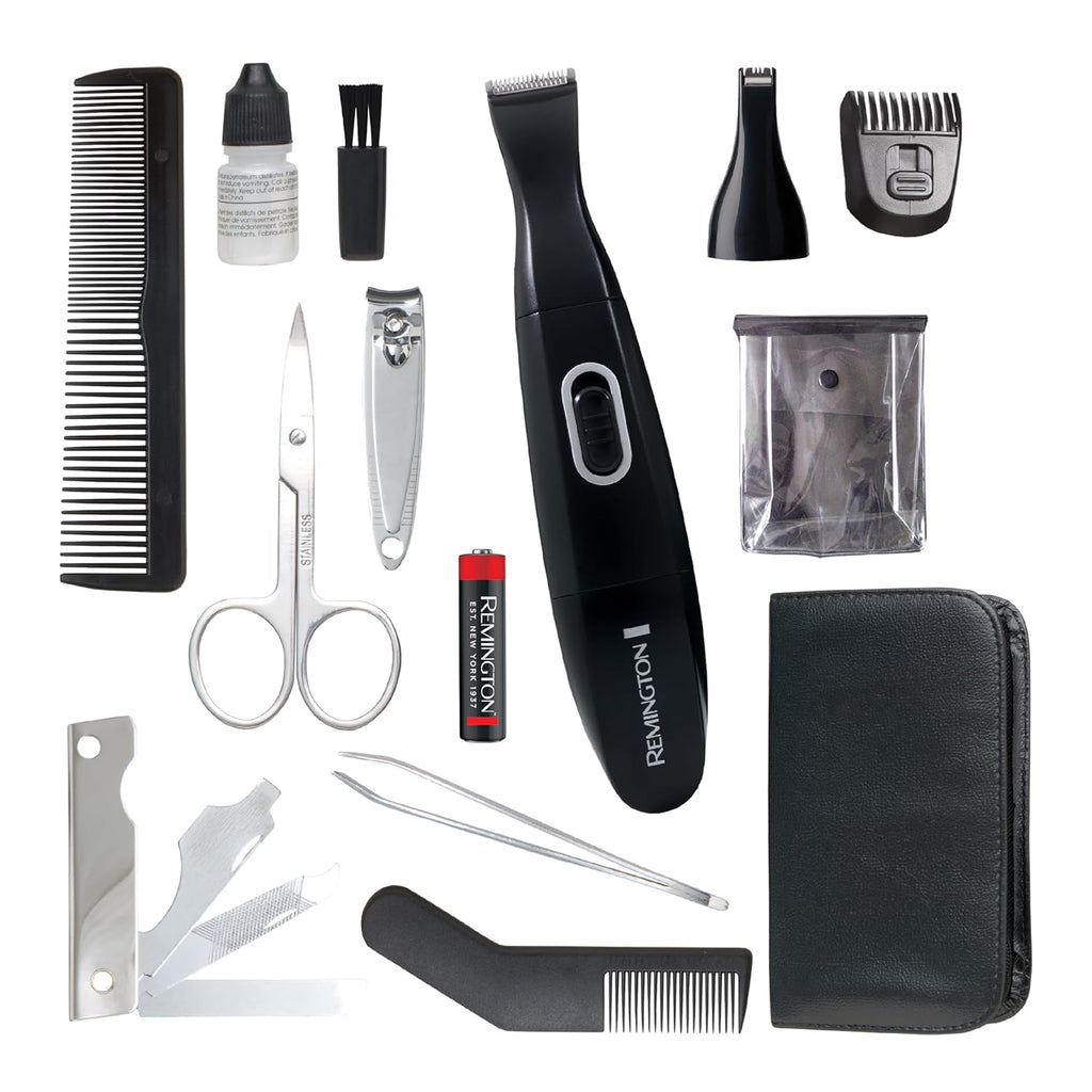 Remington Precision Grooming Travel Kit, Black T411