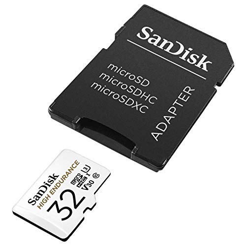 SanDisk 256GB High Endurance Video microSDXC Card with Adapter for Dash Cam and Home Monitoring R675442