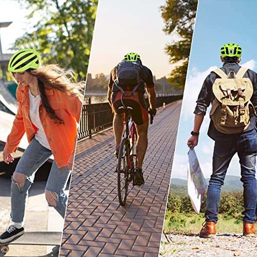Bike Helmet with LED Light for Adults Lightweight Road Mountain Cycling U3834