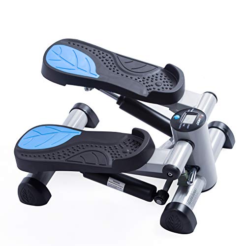 Mini Stepper for Home Exercise with Resistance Bands and LCD Monitor V829113
