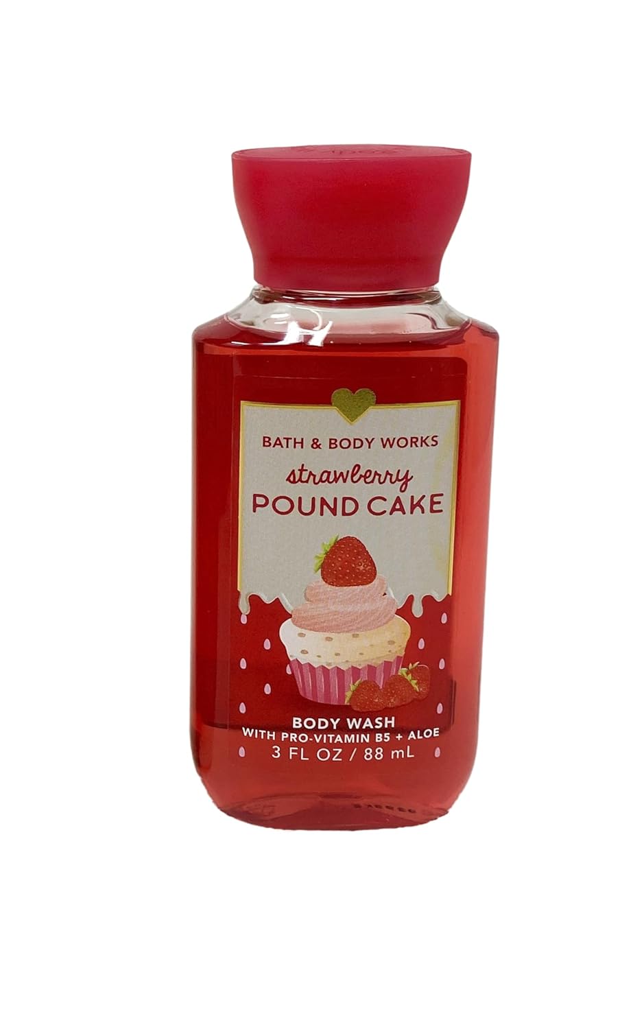 Bath and Body Works Strawberry Pound Cake Mini Gift Set V74667