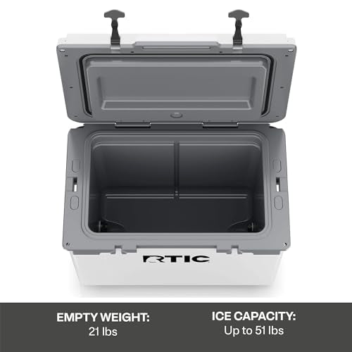 RTIC Ultra-Light 52 Quart Hard Cooler Insulated Portable Ice Chest N35132