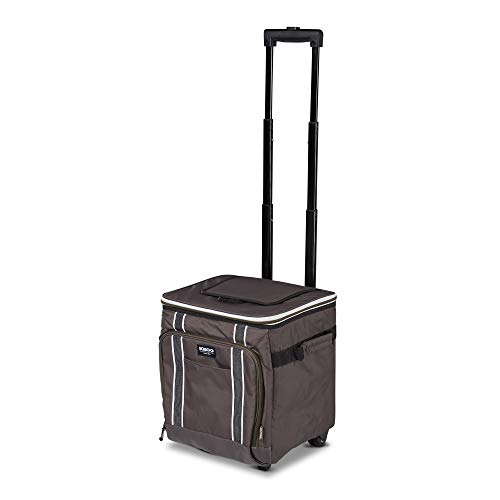 Igloo Large Portable Insulated Soft Cooler with Rolling Wheels Z132192