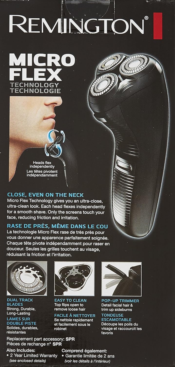 Remington R2-405LC Rotary Shaver 2000, Black Y860
