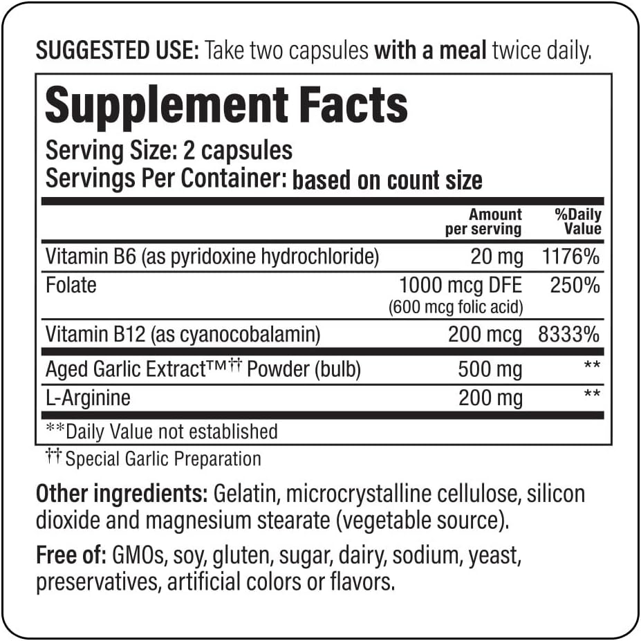 Kyolic Aged Garlic Extract Formula 108, 100 Capsules P8374
