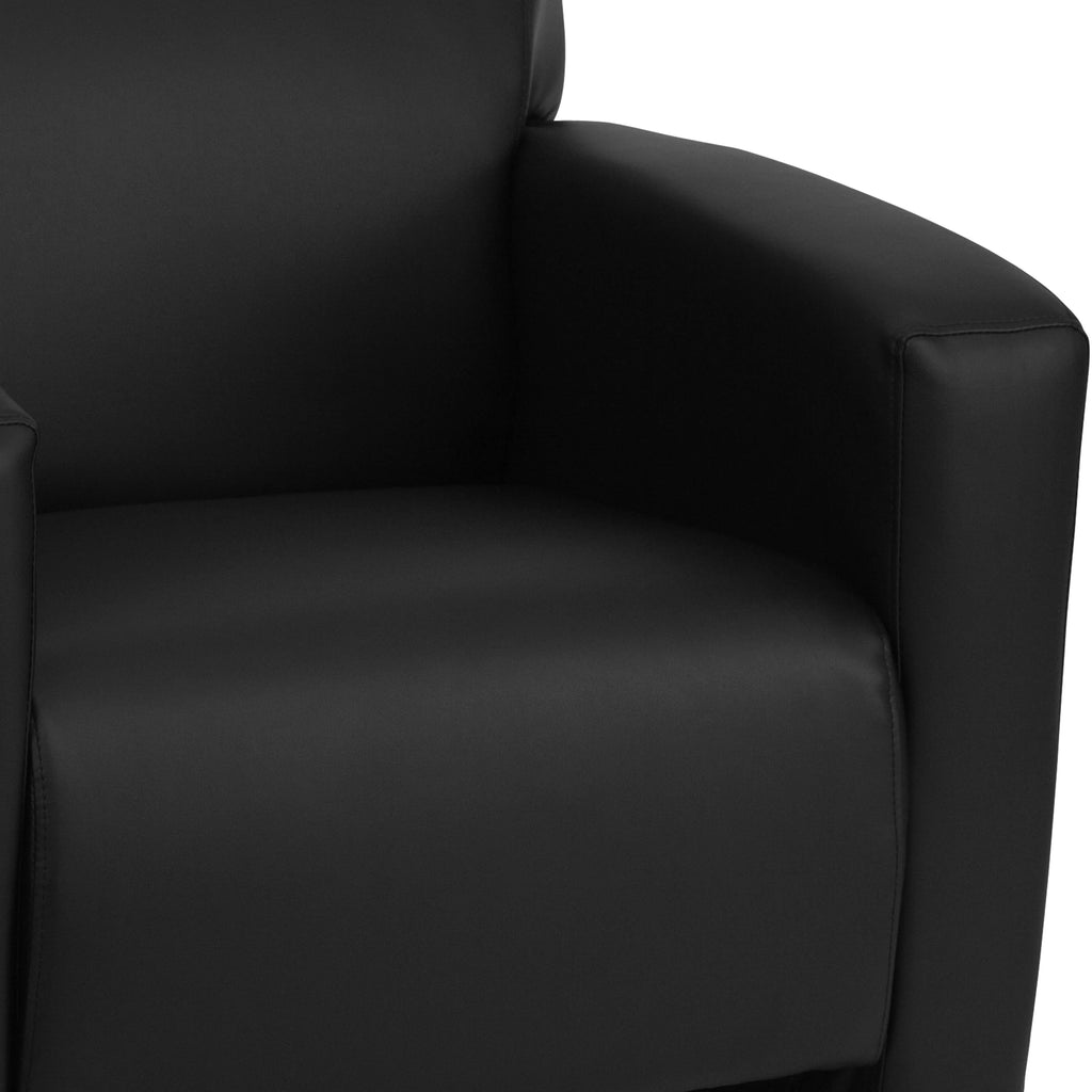 Flash Furniture HERCULES Majesty Series Black LeatherSoft Chair X998