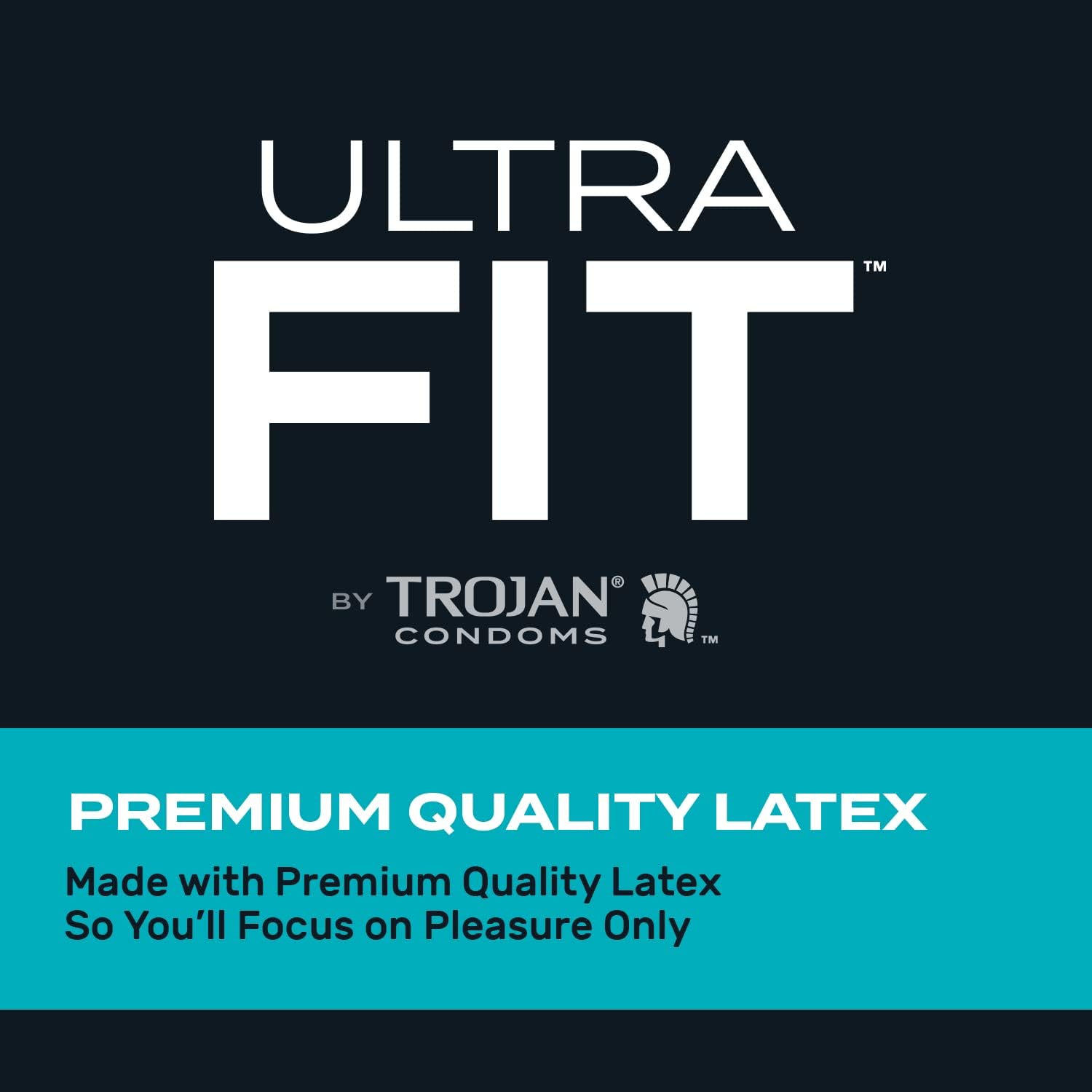 Trojan Condoms Ultrafit Sensitive Tip Feel, 10 Count F75623