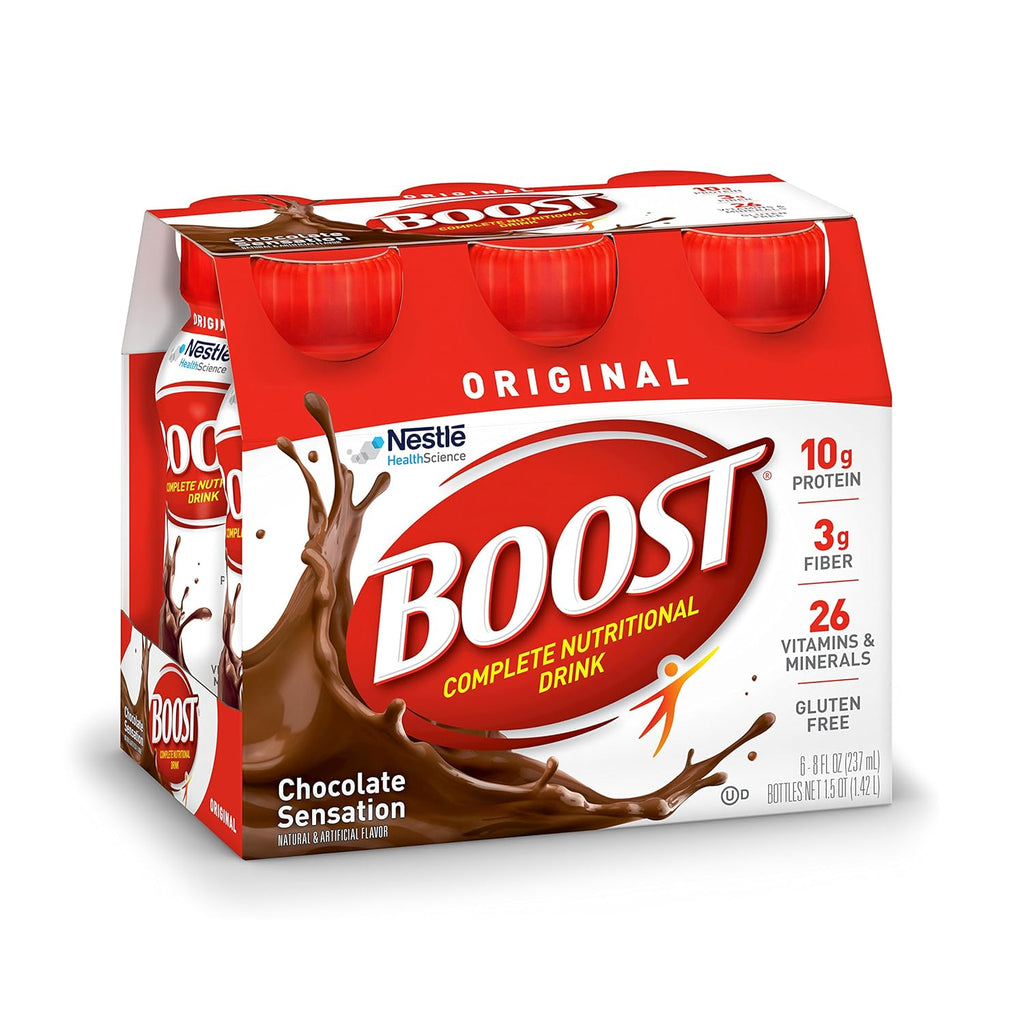 Boost Complete Nutritional Drink, Rich Chocolate, 12 Count C3360