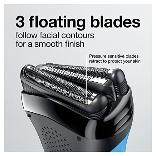 Braun Series 3 310s Electric Foil Shaver for Men, Rechargeable, Wet & Dry V3069