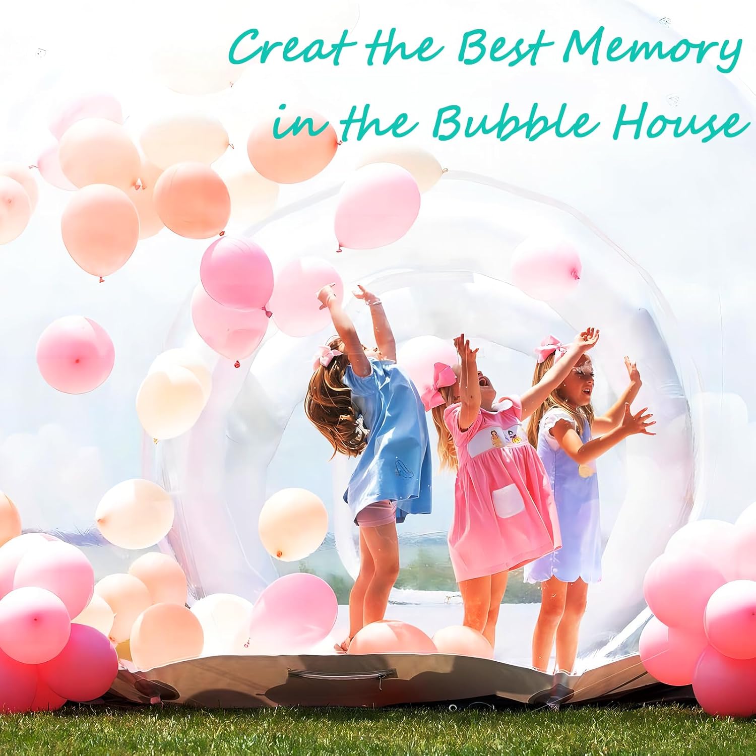 10FT Inflatable Bubble Tent with Blower, Clear Dome for Events X229