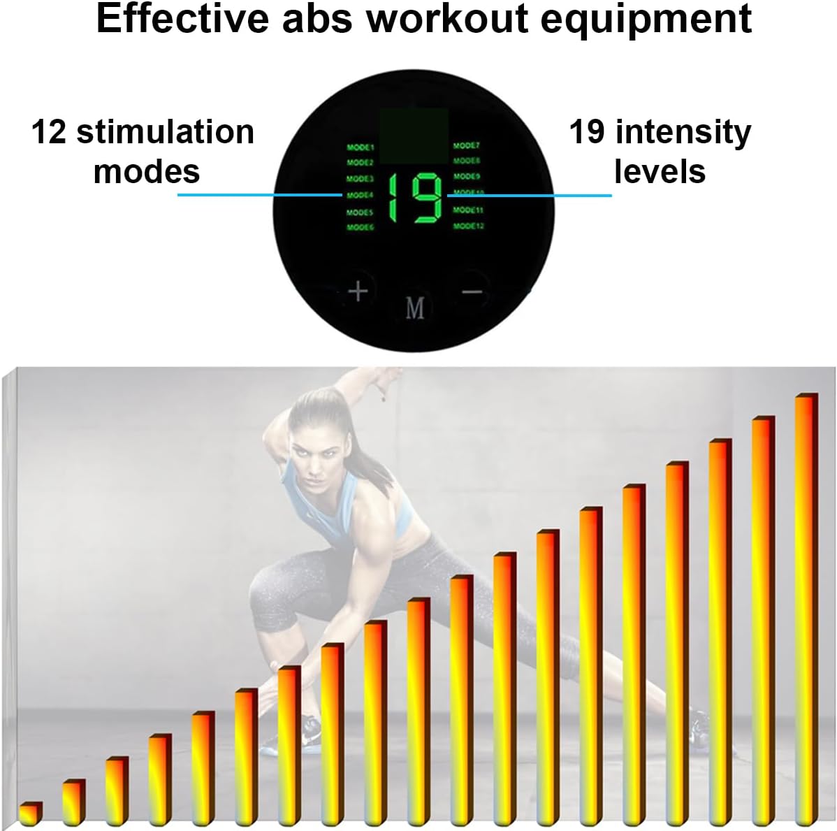 EMS Muscle Stimulator Abdominal Toning Belt V38197