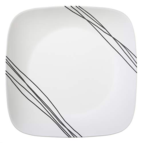 Corelle Vitrelle 18-Piece Dinnerware Set for 6 with 2-Pack Serving Bowls, White V287