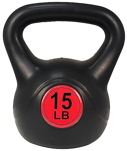 Signature Fitness Wide Grip Kettlebell Weight Set, 3 or 4 Piece X91375