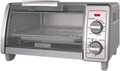 BLACK+DECKER 4 Slice Toaster Oven Stainless Steel TO1700SG