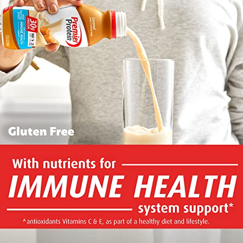Premier Protein Strawberry Liquid Protein Shake, 11.5 Fl Oz (Pack of 12) V710379