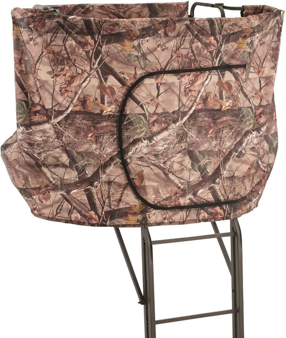 Guide Gear 20' 2-Man Ladder Tree Stand with Hunting Blind I921