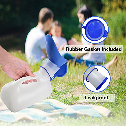 AWOKEN Unisex Portable Urinal with Sealed Lid and Funnel L499634