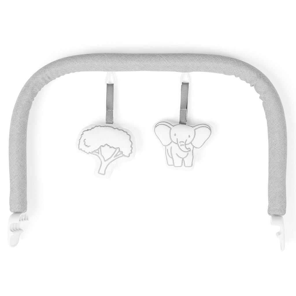 Baby Delight Highland Baby Bouncer Infant 0-6 Months Pebble Grey O29795