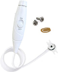 Oral Hygiene Accessories Replacement Hose and Handle Parts Compatible with Waterpik' Water flosser WP-100 WP-300 WP-660 WP-900, Pack of 1 Handle Hose