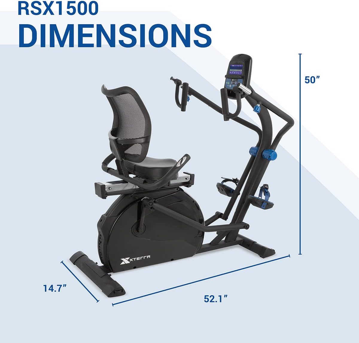 XTERRA Fitness RSX1500 Seated Stepper V98925