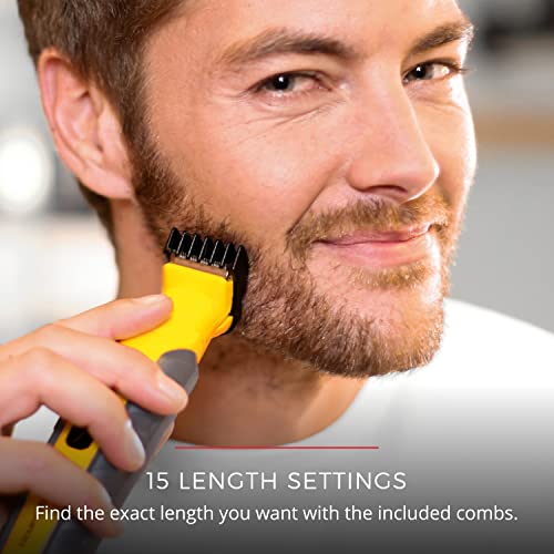 Remington Virtually Indestructible All-in-One Grooming Kit, Yellow M23360