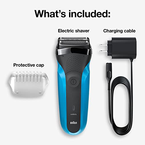 Braun Series 3 310s Electric Foil Shaver for Men, Rechargeable, Wet & Dry V3069