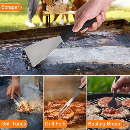 Blackstone Griddle Accessories Kit, 24Pcs for Blackstone & Camp Chef O579