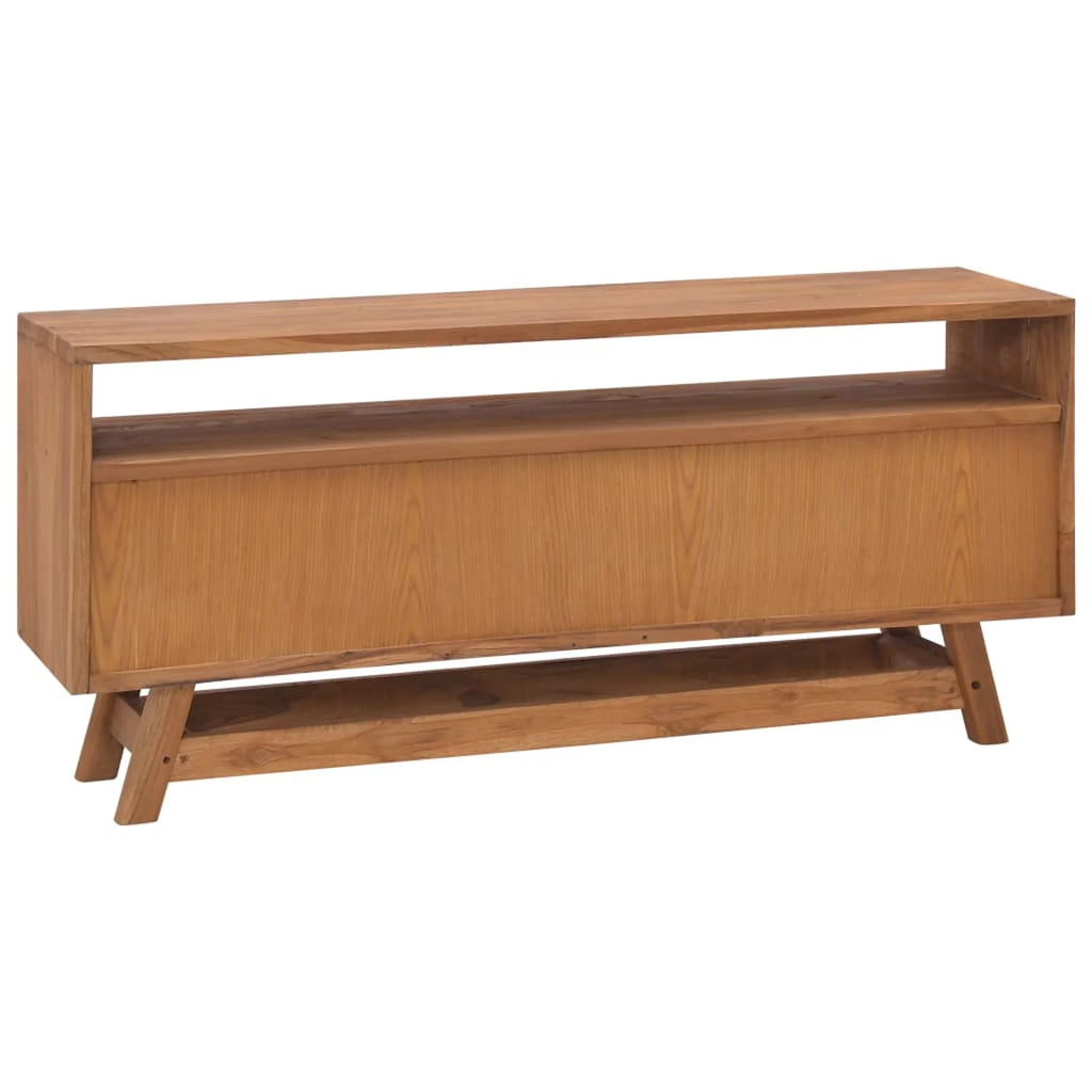 Walmeck TV Cabinet Solid Teak Wood V543024