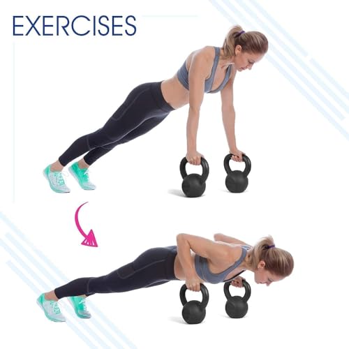 Yes4All Adjustable Kettlebell Weight Set for Strength Training S144687