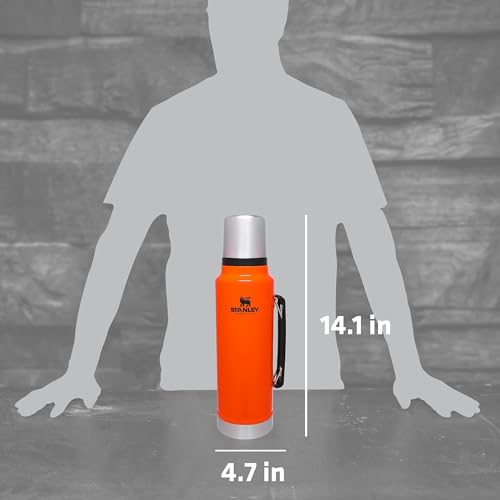 Stanley Classic Vacuum Insulated Wide Mouth Bottle 18/8 Stainless Steel Thermos U359