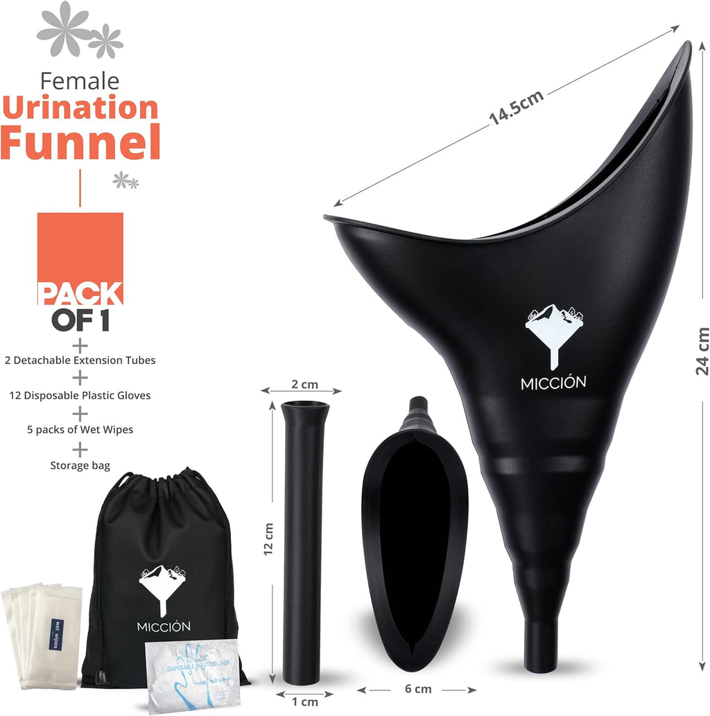 Female Urinal - Leakproof Portable Pee Cup for Women - Reusable, Camping & Post Surgery C117941