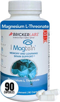 MAGTEIN Magnesium L Threonate, Magnesium Supplement for Memory and Learning Brain Support and Brain Health Supplement, 90 Capsules
