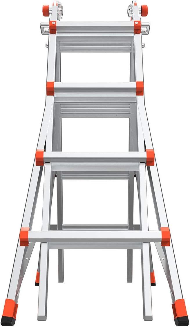 Little Giant Ladders Super Duty M17 17 ft Multi-Position Aluminum Ladder C7259