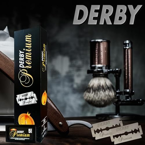 Derby Premium Double Edge Razor Blades, 100 Count P82512