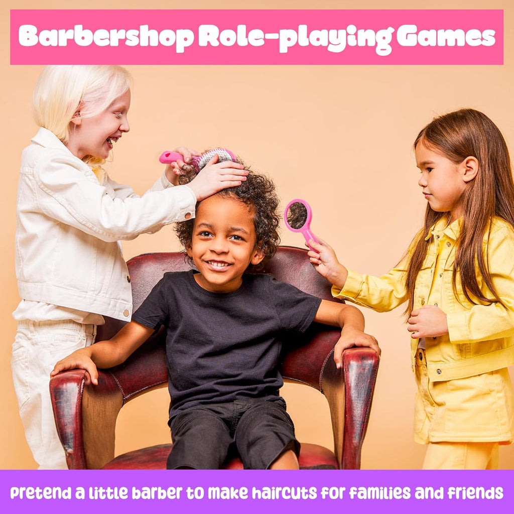 BELLOCHIDDO Kids Hair Salon Toys with Carrying Case N92076