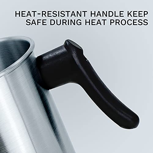 AGLARY Candle Wax Melting Pot, 1.2L Aluminum Pouring Pot R342740