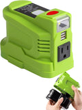 Alian for Ryobi Power Inverter,for Ryobi 150 Watt Powered Inverter Generator,Portable Power Source for Ryobi 18 Volt Lithium Battery,for Ryobi USB Charger Adapter,Convert 18V to110V 120V