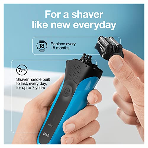 Braun Series 3 310s Electric Foil Shaver for Men, Rechargeable, Wet & Dry V3069